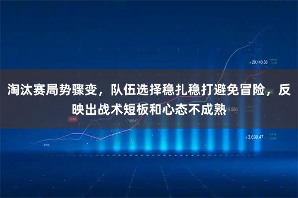 淘汰赛局势骤变，队伍选择稳扎稳打避免冒险，反映出战术短板和心态不成熟