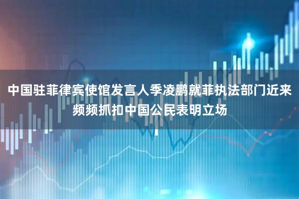 中国驻菲律宾使馆发言人季凌鹏就菲执法部门近来频频抓扣中国公民表明立场